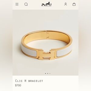 Hermes Clic H bracelet